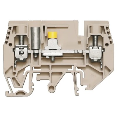 Weidmüller W Series Disconnect Terminal Block Brown, 6mm², 1-Level, Screw Termination 1934800000