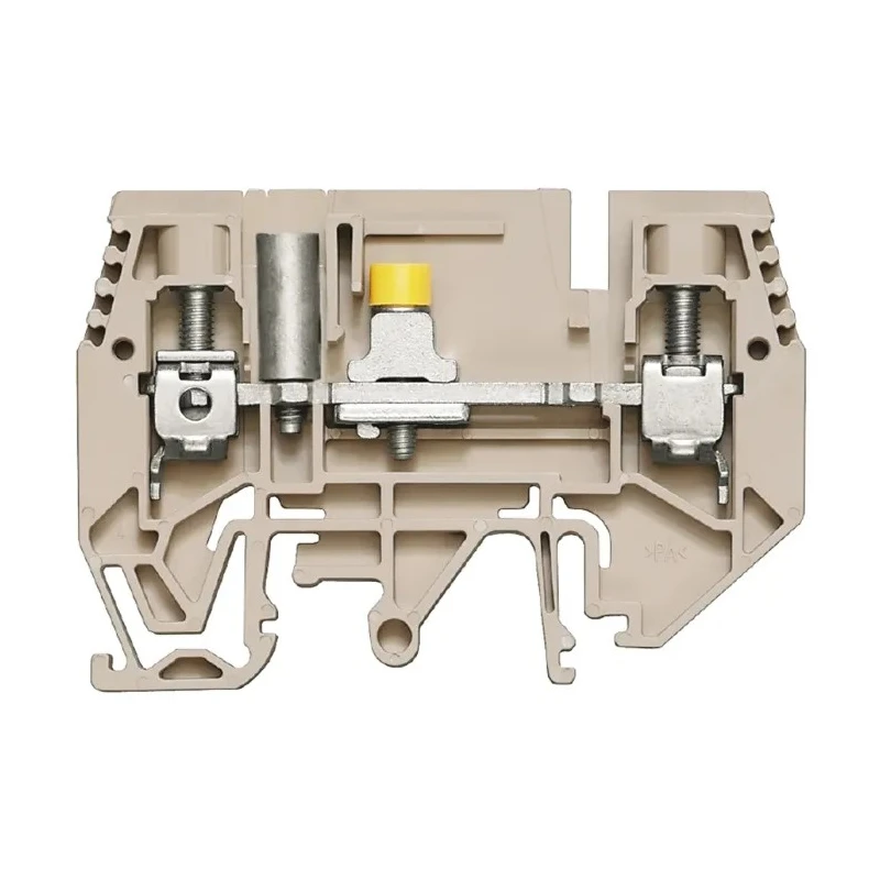 Weidmüller W Series Disconnect Terminal Block Brown, 6mm², 1-Level, Screw Termination 1934800000