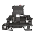 Weidmüller W Series 2-Level Fused DIN Rail Terminal Screw Black 2.5mm² 250V 6.3A 1163080000