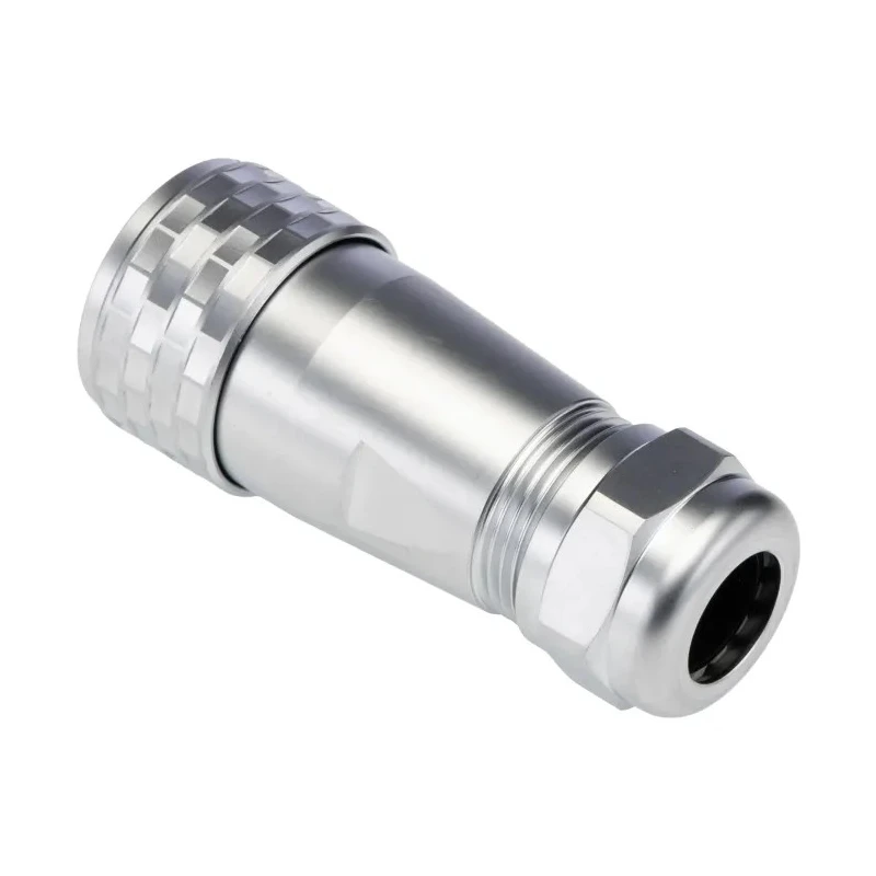 RS PRO Industrial Circular Connector 7 Contacts Cable Mount Plug Female IP67, M20, Chrome Plated Brass SF20 Series 206-5136