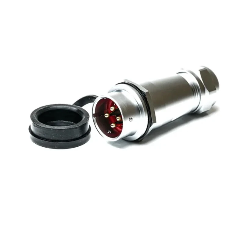RS PRO Industrial Circular Connector M20, 4 Contacts, Socket, Male, 25A, 500V, IP67, Chrome Plated Brass SF20 Series 206-5145