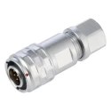 RS PRO Industrial Circular Connector M8 Plug Male, 8 Contacts, 3A, 30V, IP67, Push Pull, Chrome Plated Brass SF8B 206-5209