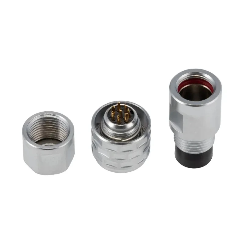 RS PRO Industrial Circular Connector M8 Plug Male, 8 Contacts, 3A, 30V, IP67, Push Pull, Chrome Plated Brass SF8B 206-5209
