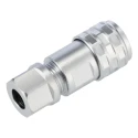 RS PRO Industrial Circular Connector M8 Plug Male, 8 Contacts, 3A, 30V, IP67, Push Pull, Chrome Plated Brass SF8B 206-5209