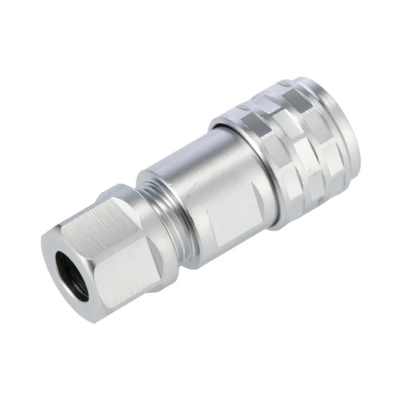 RS PRO Industrial Circular Connector M8 Plug Male, 8 Contacts, 3A, 30V, IP67, Push Pull, Chrome Plated Brass SF8B 206-5209