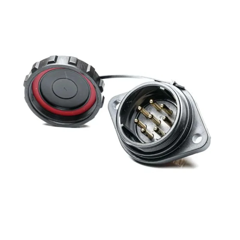 RS PRO Circular Connector, 8 Contacts, Flange Mount, Socket, Male, IP68 Rated, 500V, 10A, SP29 Series 206-5238