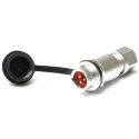RS PRO Industrial Circular Connector 3 Contacts Cable M8 Socket Male IP67 SF8B Series 125V 5A 206-5216