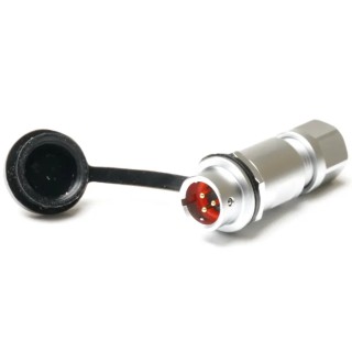 RS PRO Industrial Circular Connector 3 Contacts Cable M8 Socket Male IP67 SF8B Series 125V 5A 206-5216