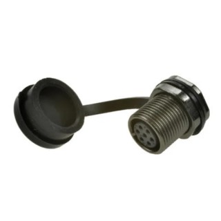 RS PRO Circular Connector, 7 Contacts, Rear Mount, Female Socket, IP67 Rated, Zinc Alloy Housing, Gold Plated Brass 206-5321