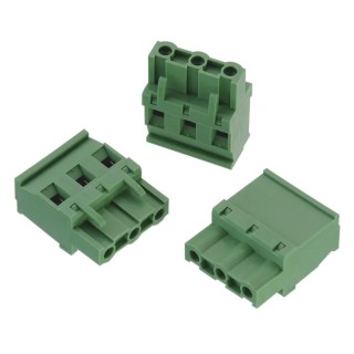 Wurth Elektronik 3524 Series Pluggable Terminal Block 6-Contact 7.62 mm Pitch 1 Row 300V AC 15A 691352410006