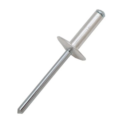RS PRO Aluminium Blind Rivet, Dome Head, 4.8 mm Diameter, 10 mm Length, 1-6 mm Grip 206-5416