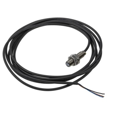 RS PRO Cylindrical Inductive Proximity Sensor M8 x 1 Thread Size PNP Output 30V DC 200mA 2mm Detection 32mm Length 206-6134