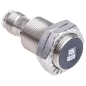 RS Pro Threaded Barrel Inductive Proximity Sensor M18 x 1 PNP 30V 8 mm Detection 200mA 206-6141