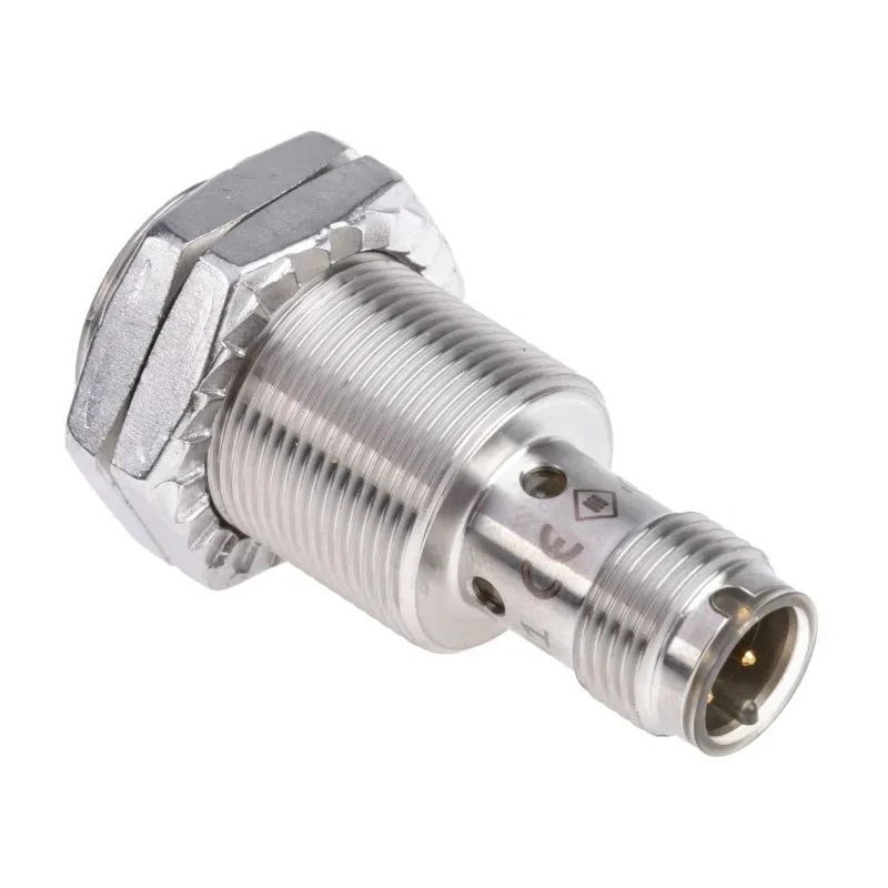 RS Pro Threaded Barrel Inductive Proximity Sensor M18 x 1 PNP 30V 8 mm Detection 200mA 206-6141