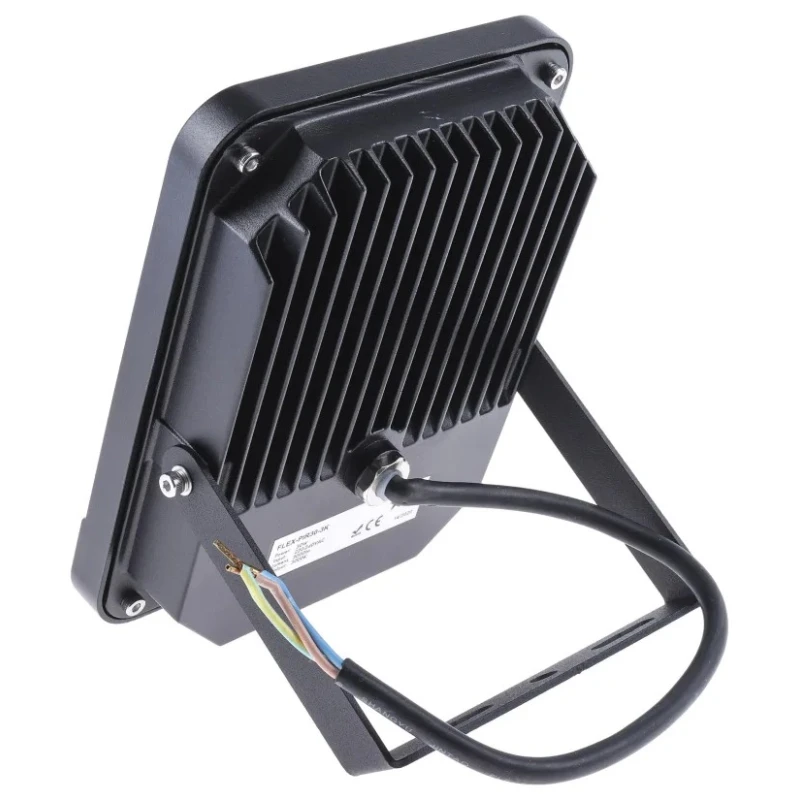 PowerLED Floodlight with PIR Sensor, 2835 LED, 30 W, 3000 lm, IP65, 265V AC, White, Flex-PIR-30-3K