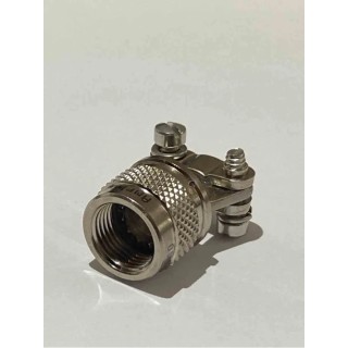 Amphenol Limited MILSize 15 Straight Circular Connector Backshell Strain Relief, Aluminium Alloy Housing M85049/38-15N