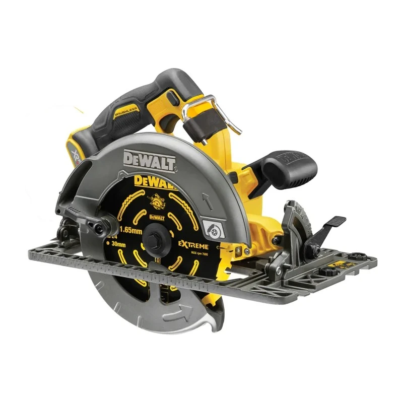 DeWALT XR FLEXVOLT Cordless Circular Saw 190 mm Blade Diameter 2.26 kW Brushless Motor 54V Battery DCS579NT-XJ