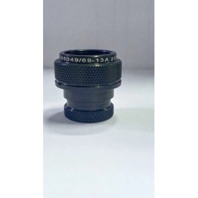 Amphenol Limited Circular Connector Backshell MILSize 21 Straight Orientation Aluminium Alloy Housing Black M85049/69-21A