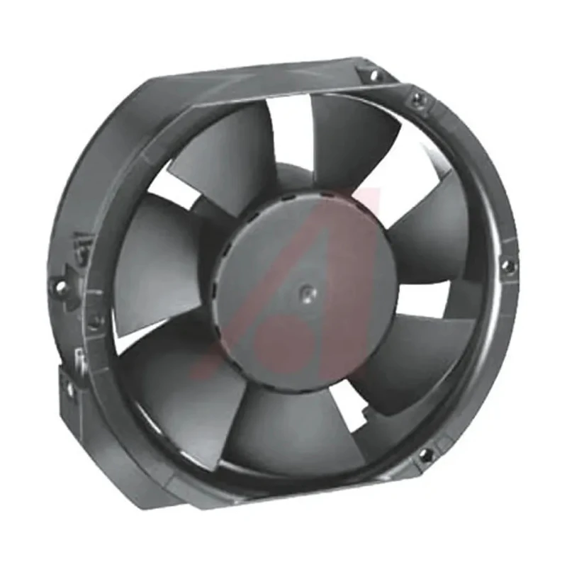 ebm-papst 6400 Series Axial Fan, 24V DC, 410 m³/h Air Flow, 17W Power, 755mA Max Current, 172mm x 51mm x 51mm 6424R-343