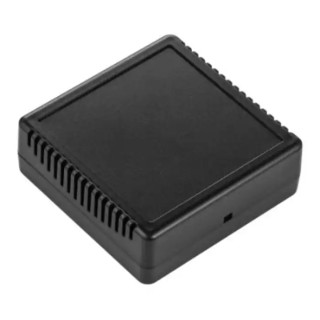 RS PRO Black Black Lid ABS General Purpose Enclosure IP20 IK06 35.3 mm x 100 mm x 100 mm IP20
