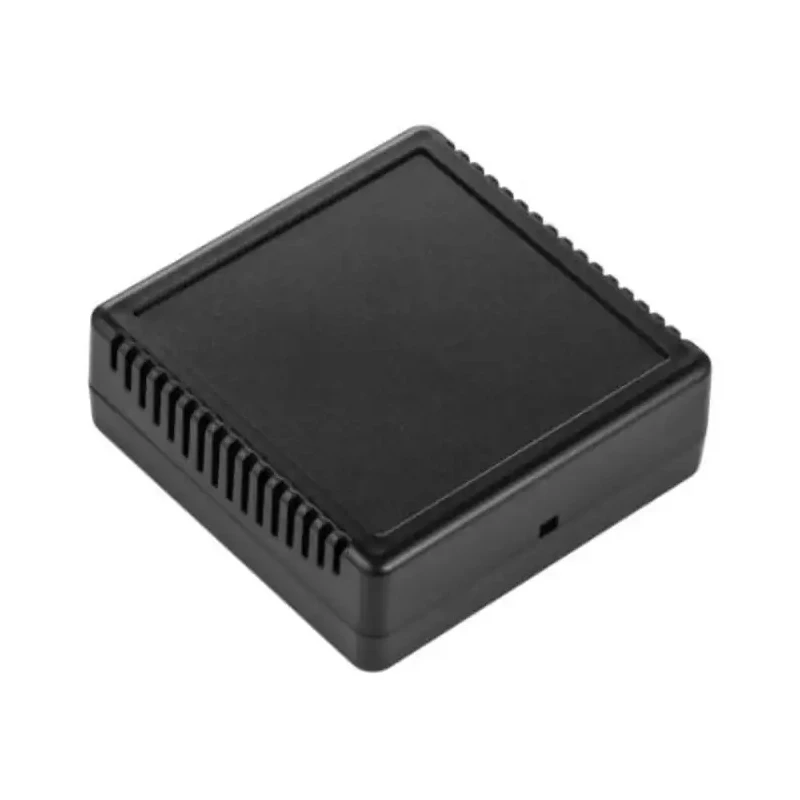 RS PRO Black Black Lid ABS General Purpose Enclosure IP20 IK06 35.3 mm x 100 mm x 100 mm IP20