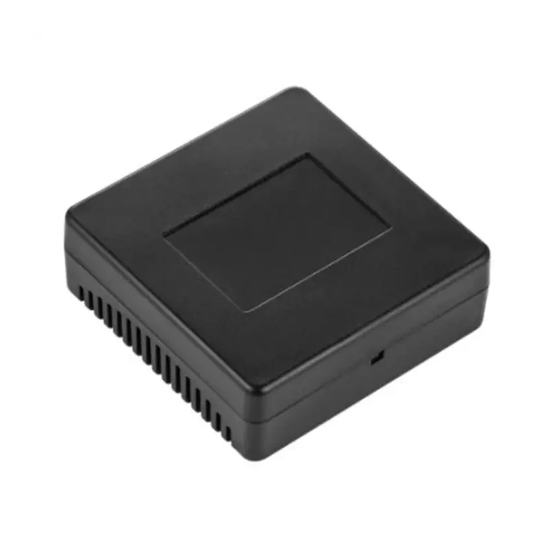 RS PRO Black Black Lid ABS General Purpose Enclosure IP20 IK06 35.3 mm x 100 mm x 100 mm IP20