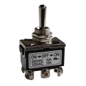 RS PRO DPDT On-Off-On Toggle Switch PCB Mount Screw Terminal 250V AC 10A 206-6984