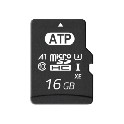 ATP Industrial Grade 128 GB MicroSDHC microSD Memory Card U3 Class 10 UHS-I AF16GUD4A-BBBXM