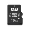 ATP Industrial Grade 128 GB MicroSDHC microSD Memory Card U3 Class 10 UHS-I AF16GUD4A-BBBXM