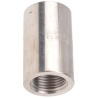 RS PRO Stainless Steel Pipe Fitting Straight Circular Coupler Female Threaded 1/2 in x Female 1/2 in 826-7009