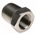 RS PRO Stainless Steel Pipe Fitting Straight Hexagon Bush Male 3/8 in x Female 1/4 in 826-7078