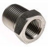 RS PRO Stainless Steel Pipe Fitting Straight Hexagon Bush Male 3/8 in x Female 1/4 in 826-7078