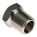 RS PRO Stainless Steel Pipe Fitting Straight Hexagon Bush Male 3/8 in x Female 1/4 in 826-7078