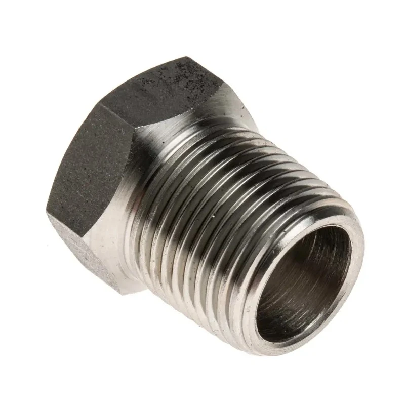 RS PRO Stainless Steel Pipe Fitting Straight Hexagon Bush Male 3/8 in x Female 1/4 in 826-7078