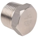 RS PRO Stainless Steel Pipe Fitting Straight Hexagon Male Threaded 1 in 316 Material 28.956mm Length 826-7030