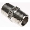 RS PRO Stainless Steel Pipe Fitting Straight Hexagon Nipple Male 3/4 in x Male 3/4 in 826-7056