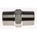 RS PRO Stainless Steel Pipe Fitting Straight Hexagon Nipple Male 3/4 in x Male 3/4 in 826-7056