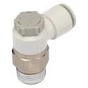 SMC Pneumatic Speed Controller with 3/8 in R Inlet Thread and 10 mm One-touch Outlet AS3201F-03-10SA