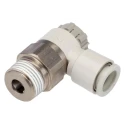 SMC Pneumatic Speed Controller with 3/8 in R Inlet Thread and 10 mm One-touch Outlet AS3201F-03-10SA