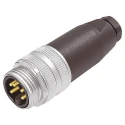 Murrelektronik Limited Circular Connector, 5 Contacts, Cable Mount, 7/8 in Size, Plug Male, IP65 IP67 7000-78081-0000000