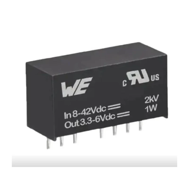 Wurth Elektronik 5-Channel Adjustable DC/DC Converter, 6V Output, 3.3V Min Output, 300 mA, 8-Pin SIP Package 17791063215