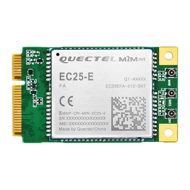 Quectel LTE Category 4 Mini PCIe RF Module 1800 MHz 4.3V EC25EFA-MINIPCIE/8A07M4G_A0301A0301