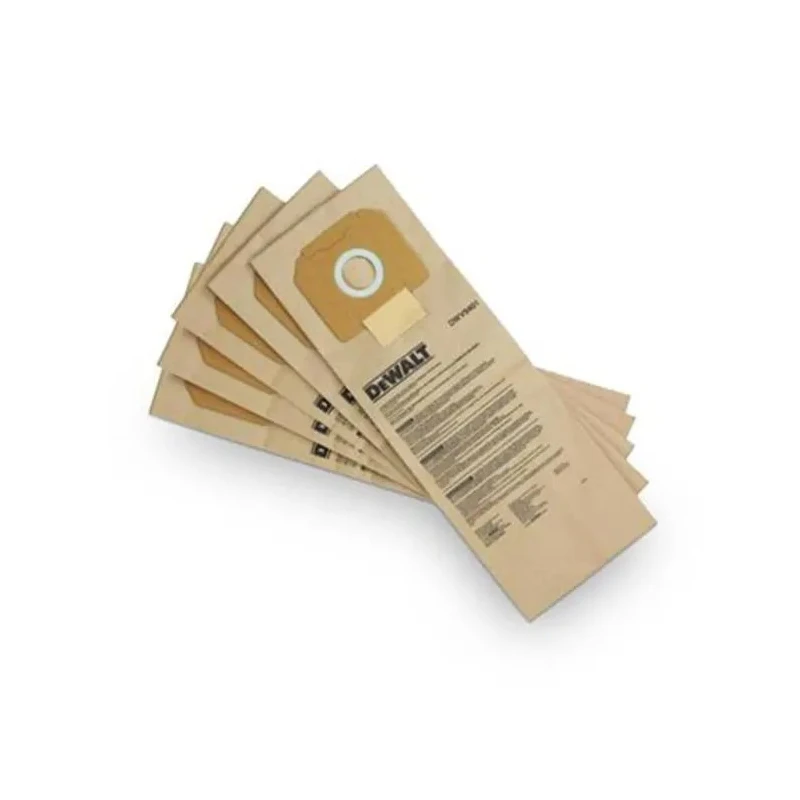 DeWALT Vacuum Filter for Use With DCV586M, 5 Bags, Accessory 