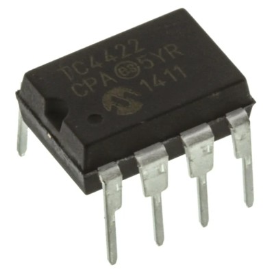 Microchip MOSFET Gate Driver 9 A 8-Pin 20V PDIP TC4422CPA