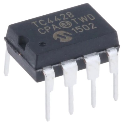 Microchip MOSFET Gate Driver 2 Outputs 1.5 A 8-Pin PDIP 18-22V TC4428CPA