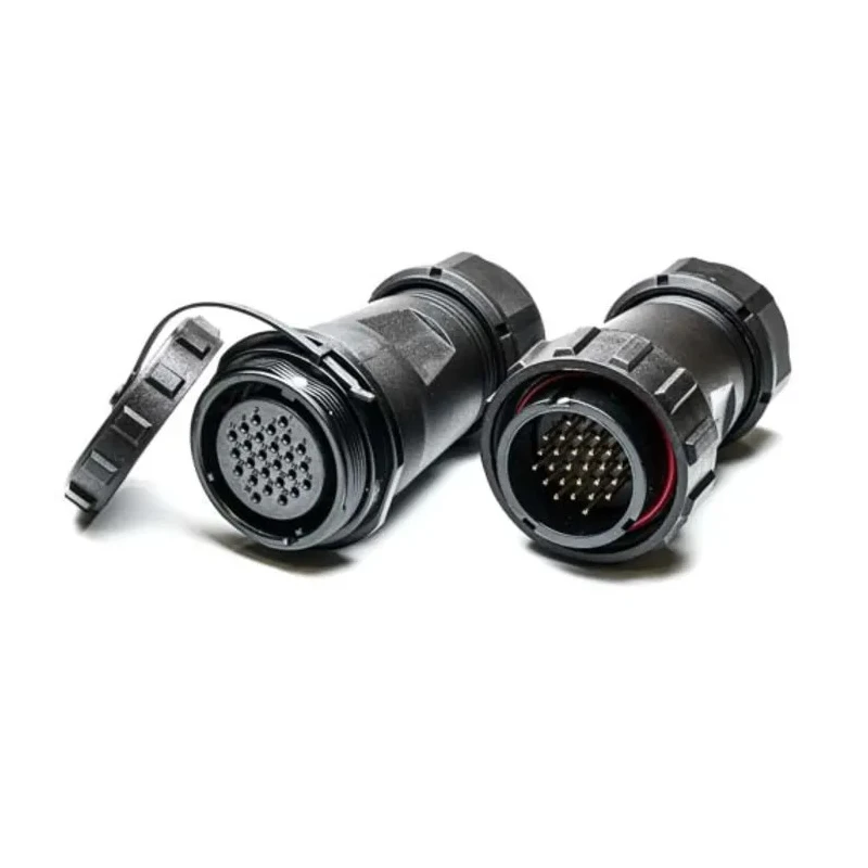 RS PRO Industrial Circular Connector 26 Contacts Cable Plug Socket Male/Female IP68 400V 5A SP29 Series 207-0671