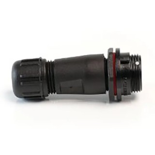 RS PRO Industrial Circular Connector 6 Contacts Cable Socket Male IP68 125V 5A Threaded SP13 Series 207-0637