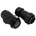 RS PRO Industrial Circular Connector 4 Contacts Cable Plug Socket Male/Female IP68 Rated SP29 Series 207-0684