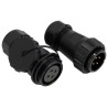 RS PRO Industrial Circular Connector 4 Contacts Cable Plug Socket Male/Female IP68 Rated SP29 Series 207-0684