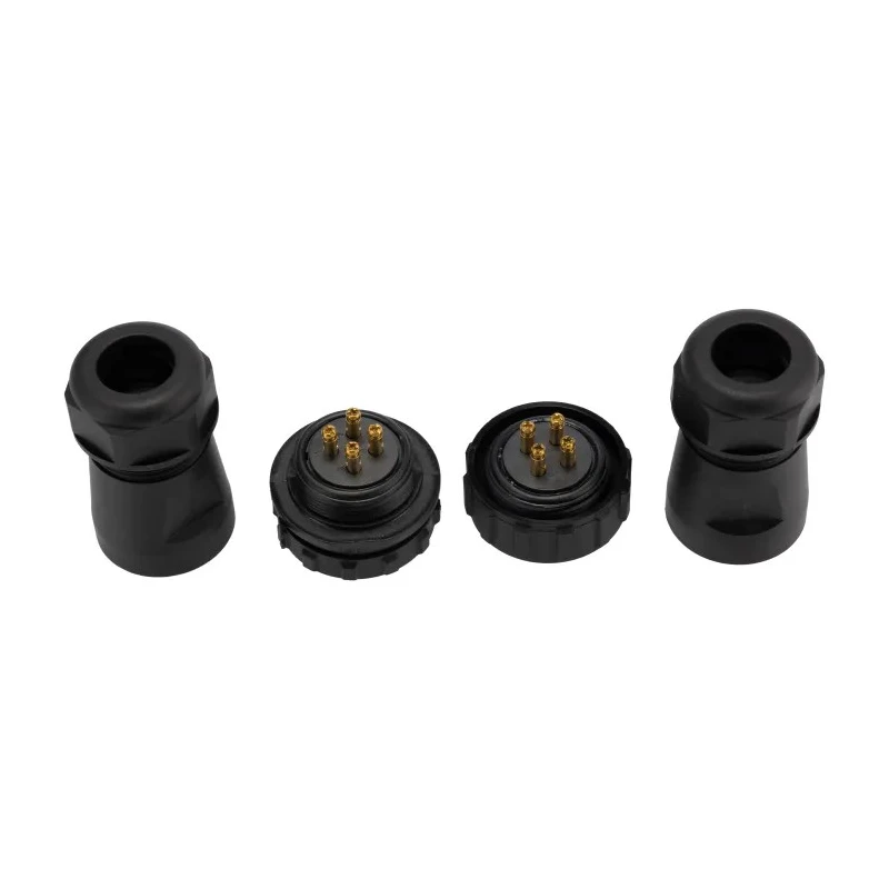 RS PRO Industrial Circular Connector 4 Contacts Cable Plug Socket Male/Female IP68 Rated SP29 Series 207-0684